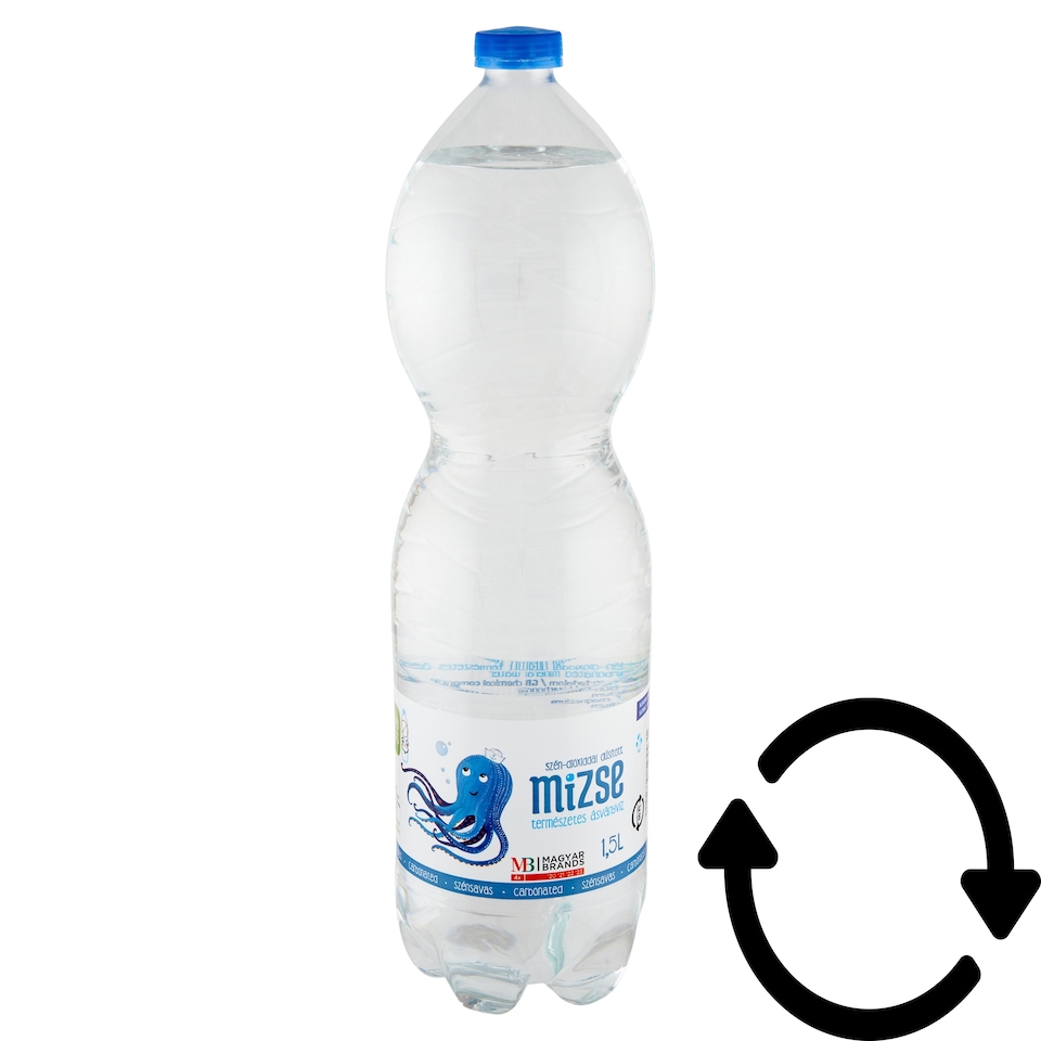 Mizse szén-dioxiddal dúsított természetes ásványvíz 1,5 l