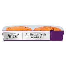 Tesco Finest All-Butter Fruit Scones 2 Pack