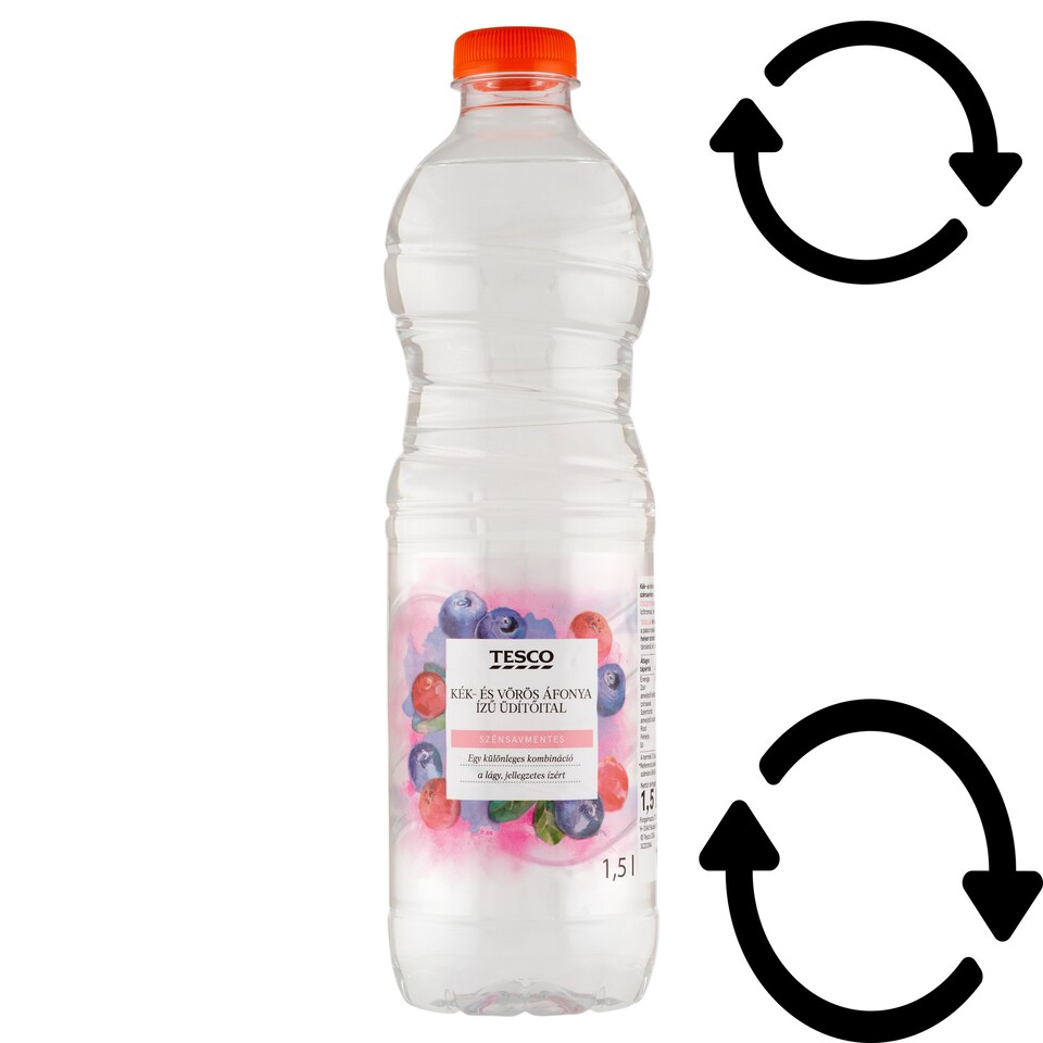 Tesco Non-Carbonated Blueberries and Cranberries Flavoured Soft Drink 1,5 l