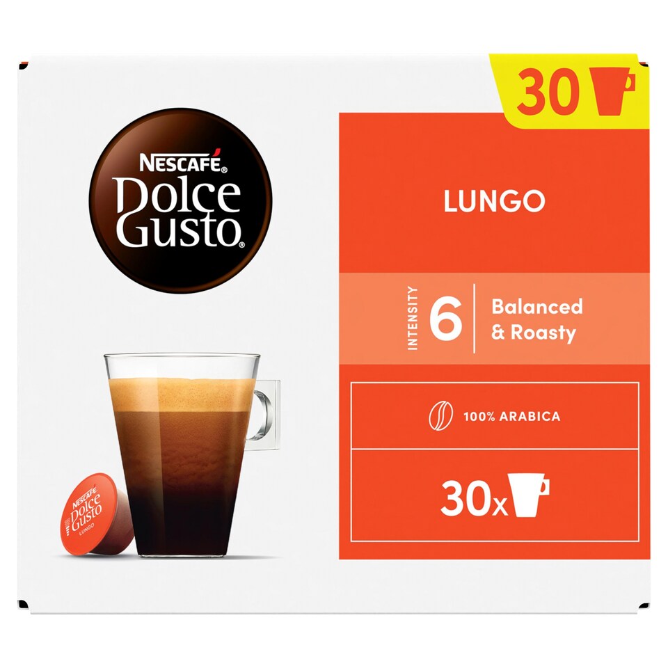image 1 of NESCAFÉ Dolce Gusto Lungo - Coffee Capsules - 30 pcs