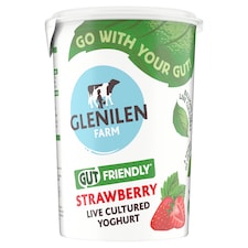 Glenilen Farm Gut Friendly Yoghurt Strawberry 450g