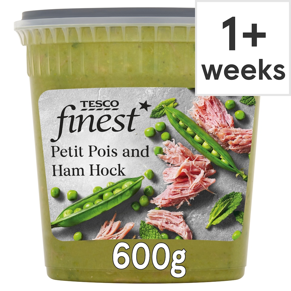 Tesco Finest Petits Pois & Ham Soup 600g