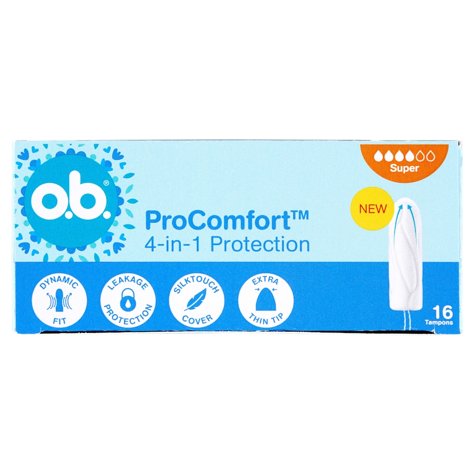 o.b. ProComfort Super Tampons 16 pcs
