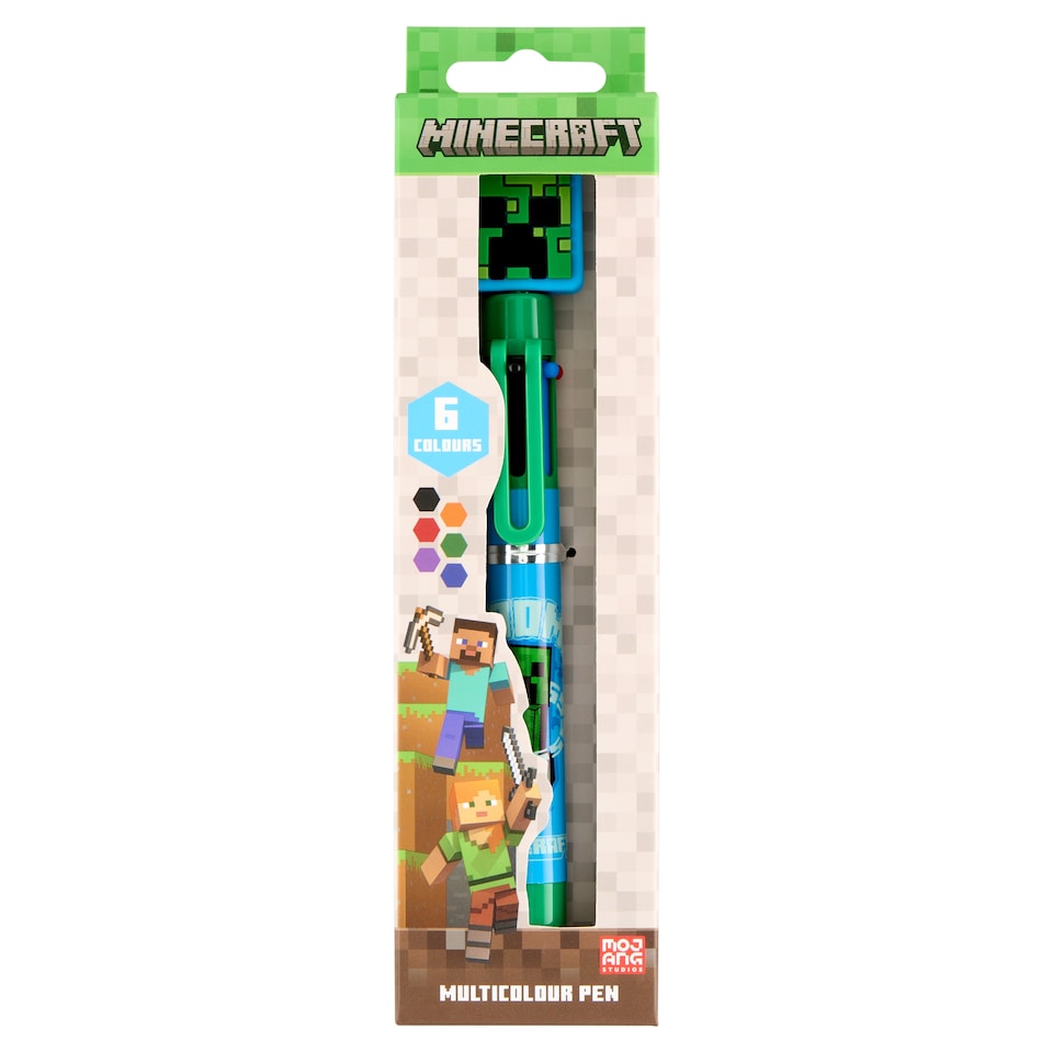 Minecraft Multicolour Pen