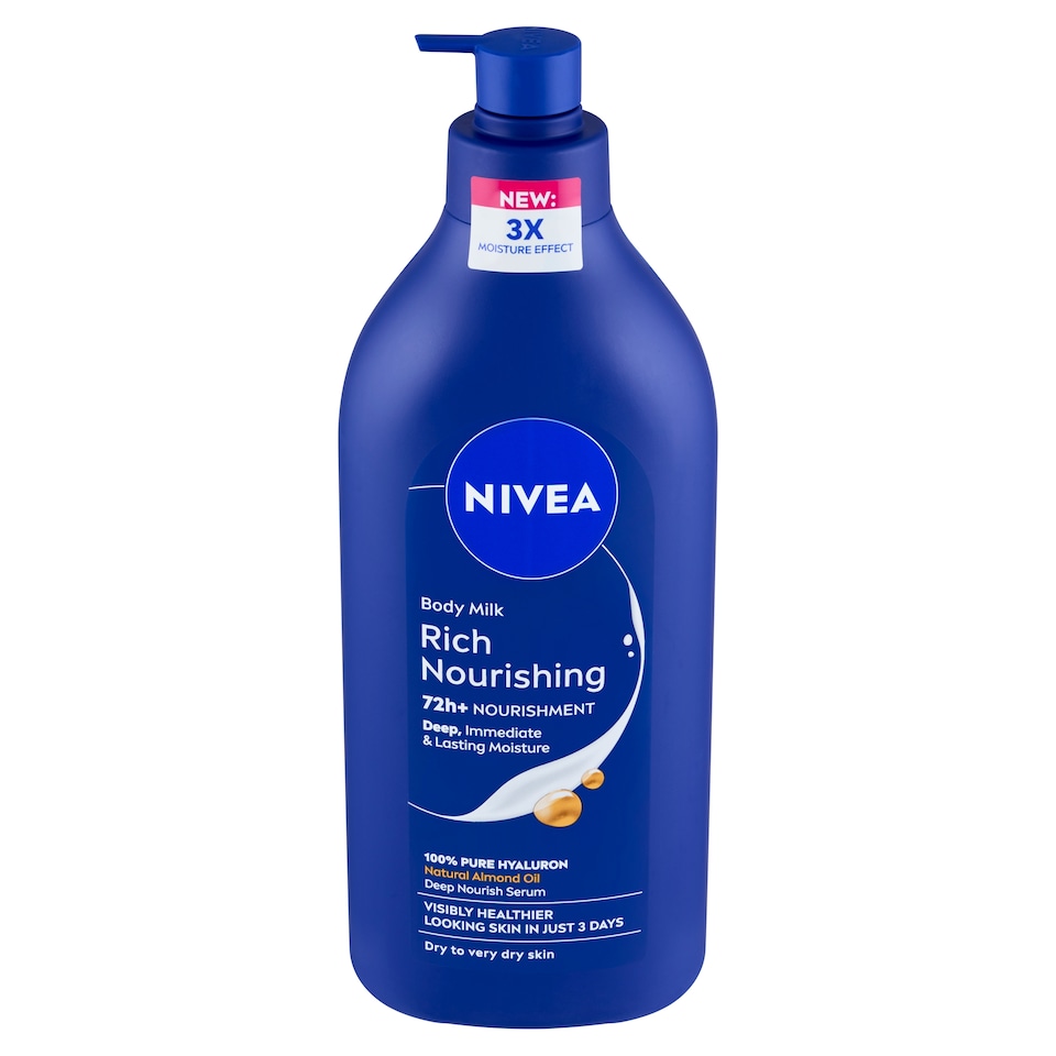obrázok 1 z Nivea Rich Nourishing Výživné telové mlieko 625 ml