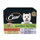 image 1 of Cesar Garden Terrine Wet Dog Food Tray Mixed in Loaf 8x150g
