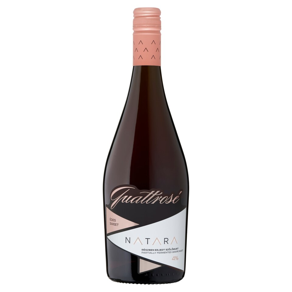 image 1 of Natara Quattrosé Partially Fermented Sweet Rosé Grape Must 4% 750 ml