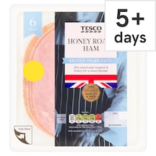 Tesco Prime Cuts Honey Roast Ham 6 Slices 120g