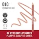 image 4 of Rimmel Oh My Plump! Plumping Lip Shaper 010 Iconic Beige 1.2g
