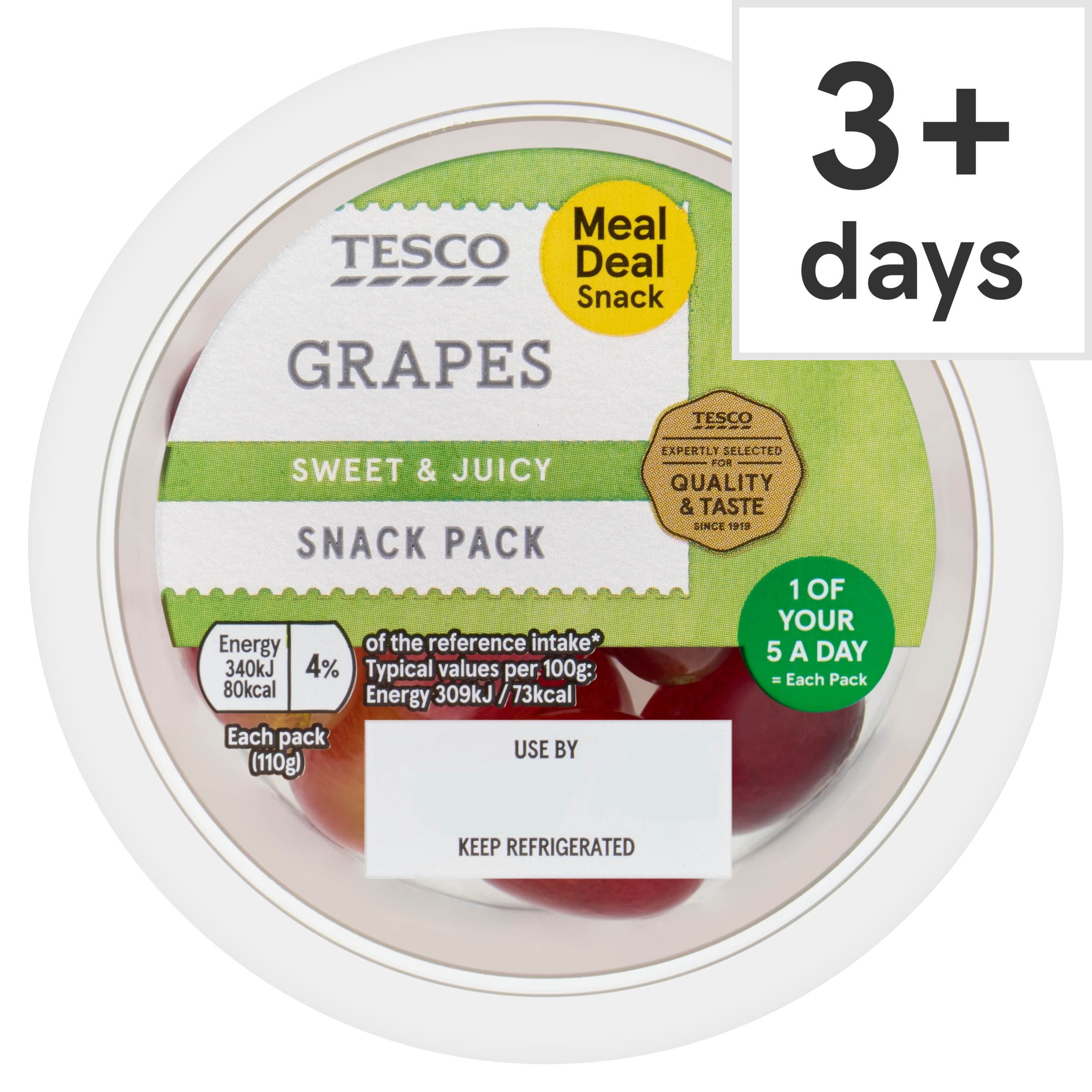 Tesco Grapes 110g (FOS)