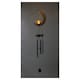 image 2 of Tesco Solar Hanging Wind Chime Light Moon