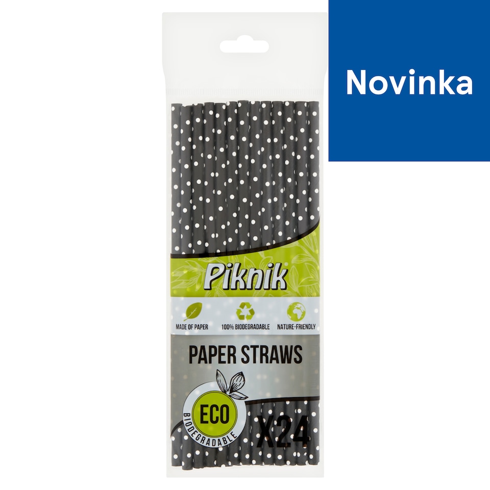 Piknik Paper Straws 24 pcs