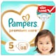 Obrázek 1 pro produkt Pampers Premium Care Velikost 5, 88 Plenek, 11kg-16kg