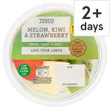 Tesco Kiwi, Melon & Strawberries 250G