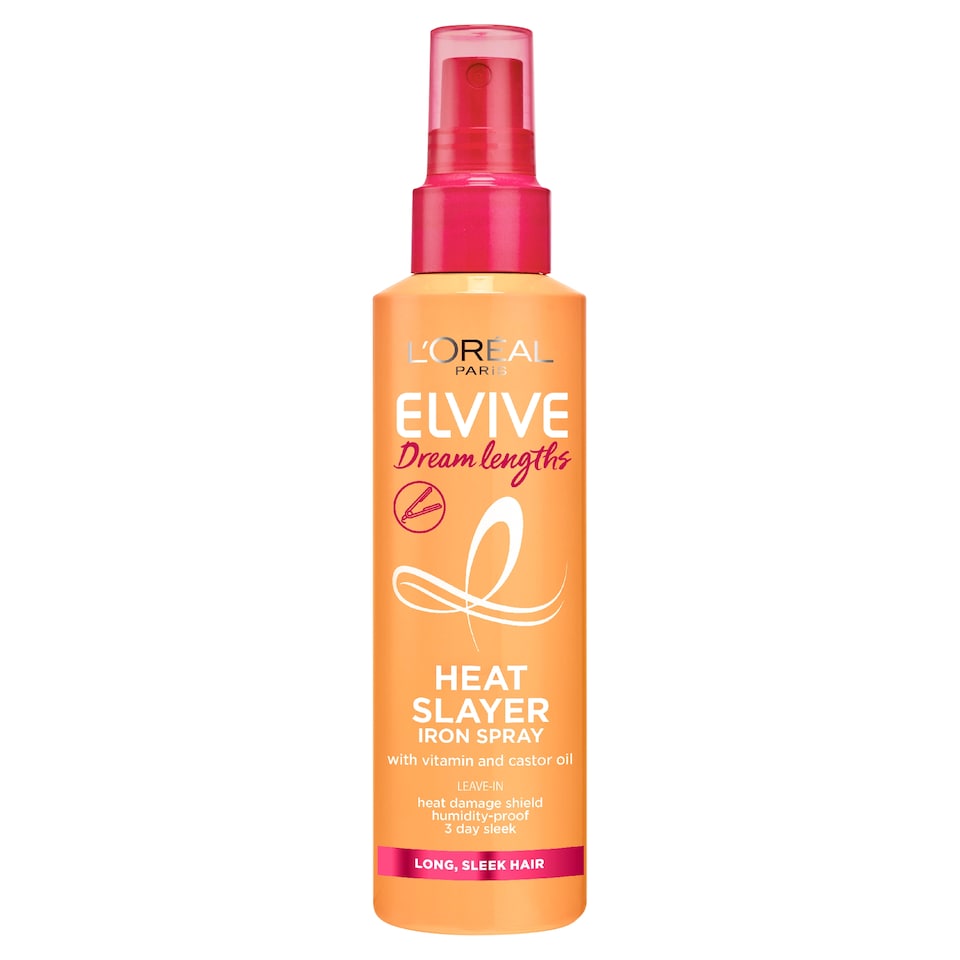 image 1 of L'Oreal Paris Elvive Dream Lengths Heat Slayer Heat Protectant Spray 150ml