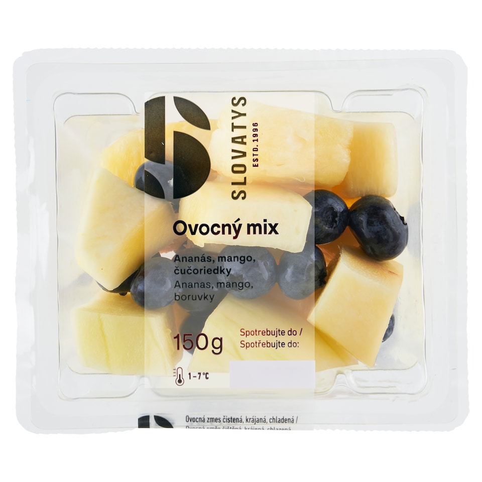 Slovatys Fruit Mix Pineapple, Mango, Blueberries 150g