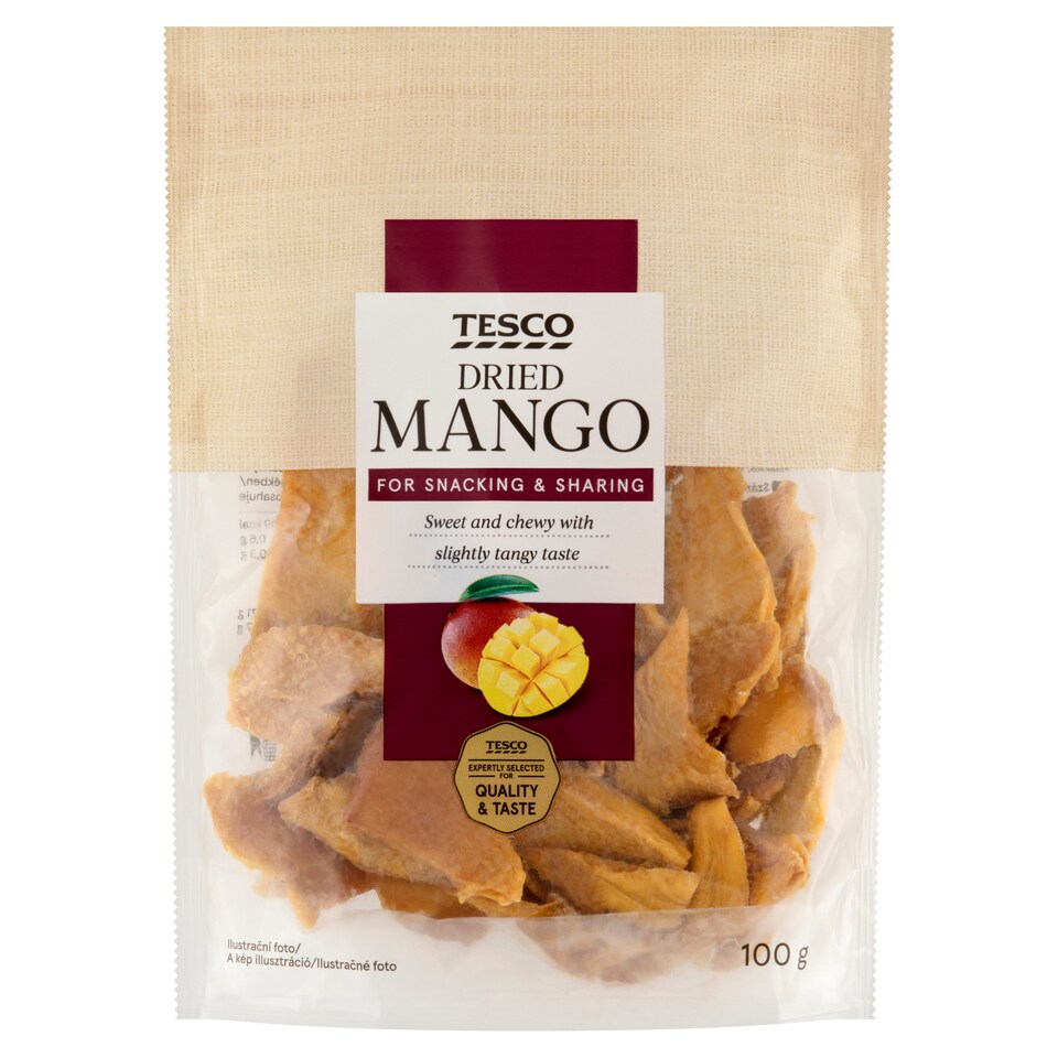 Tesco szárított mangódarabok 100 g