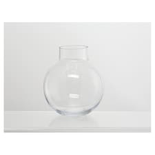 Tesco Round Glass Vase