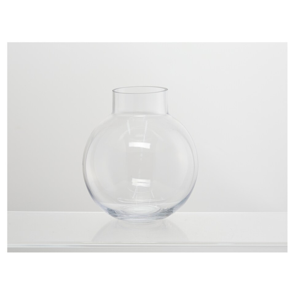 Tesco Round Glass Vase