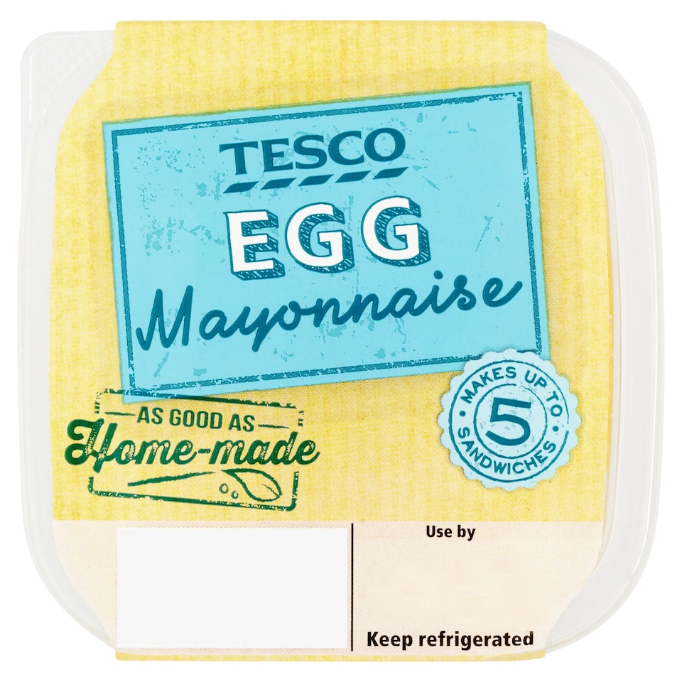 Tesco Egg Mayonnaise Sandwich Filler 270G(C) Tesco Groceries