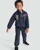 image 1 of F&F Boys 2-Piece Cotton Rich Adventure 23 Wild Explorer Sweatshirt and Joggers Set in Navy