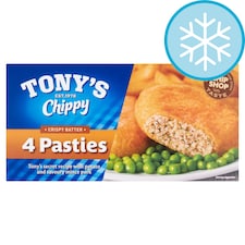 Tony's Chippy Pasties 4 Pack 400G