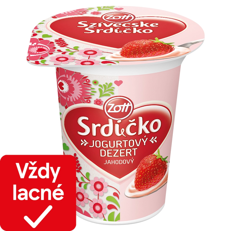obrázok 1 z Zott Srdíčko jogurtový dezert 125 g