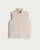 image 5 of F&F Seam Detail Roll Neck Sleeveless Co-ord Top in Cream