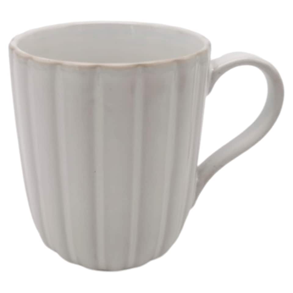 Fox And Ivy Cream Petal Mug