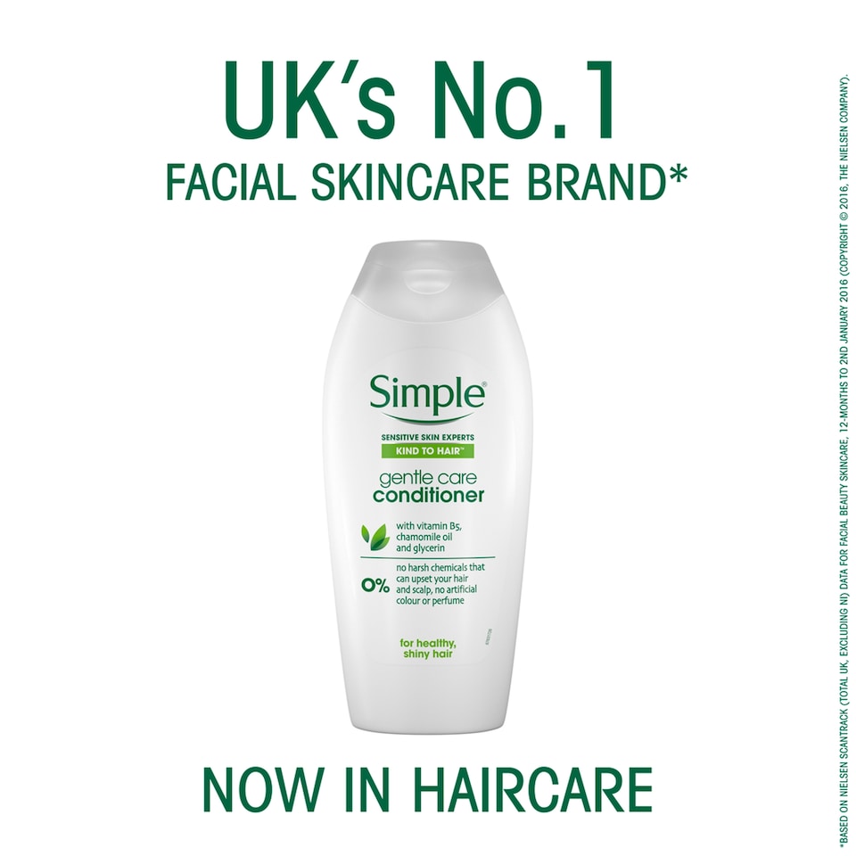 image 1 of Simple Kind To Hair Gentle Care Conditioner 400Ml