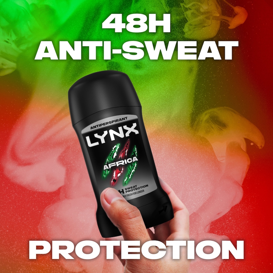 image 1 of Lynx Africa 48h Stick Antiperspirant Deodorant 50ml