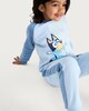image 2 of Bluey 2-Piece Cotton Rich Sweatshirt and Joggers Set in Blue