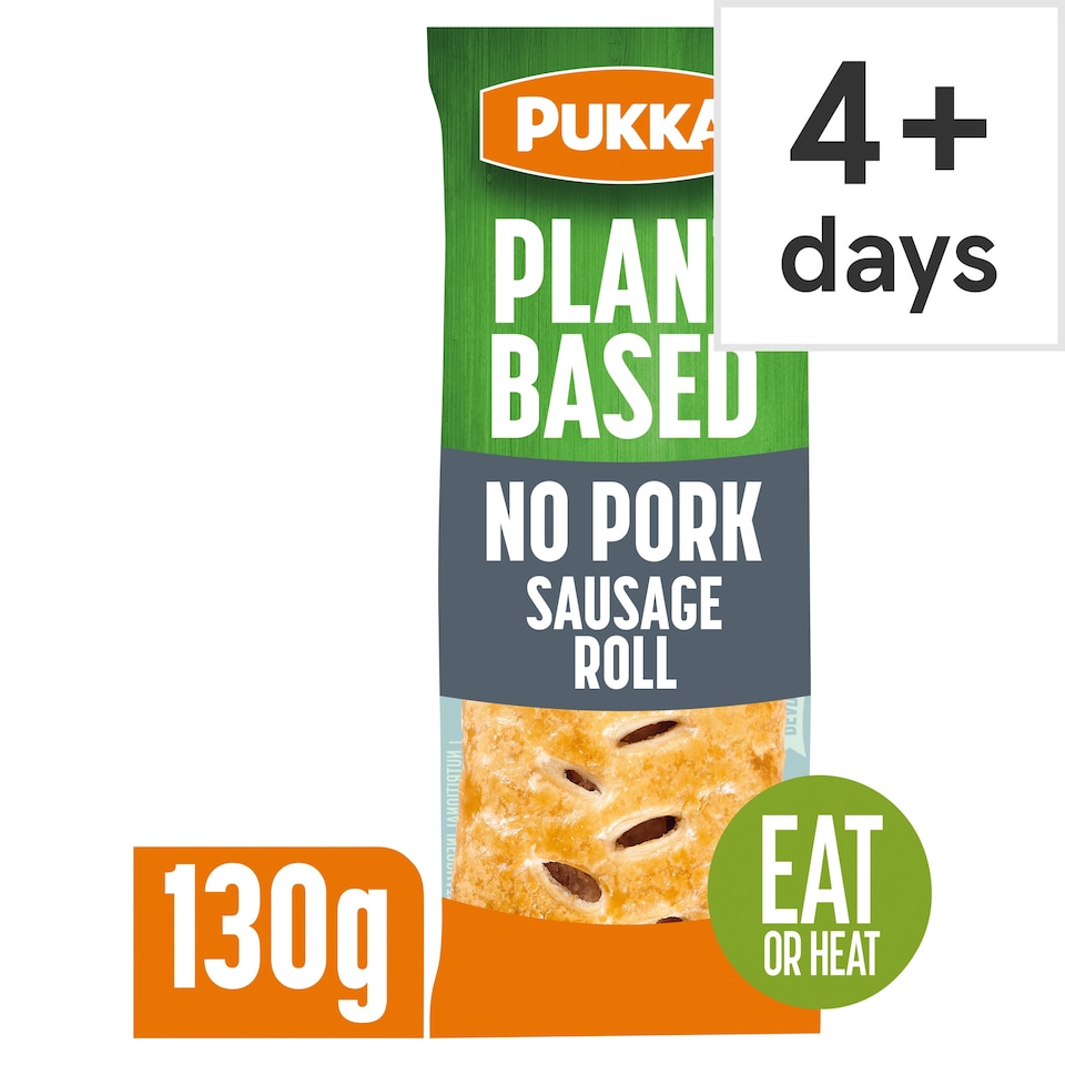 image 1 of Pukka Vegan Sausage Roll 130G