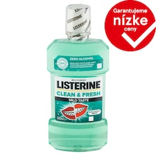 LISTERINE Clean & Fresh Mild Taste ústna voda 500 ml