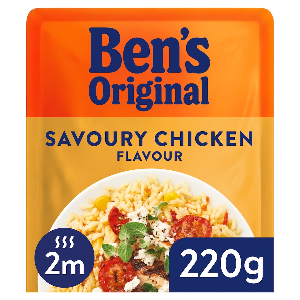 image 1 of Ben's Original Savoury Chicken Microwave Rice 220G