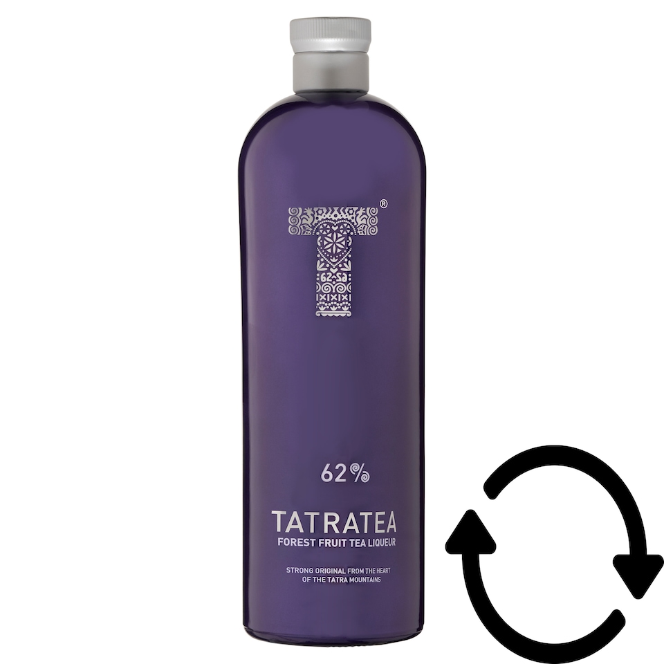Tatratea erdei gyümölcsös tea likőr 62% 0,7 l