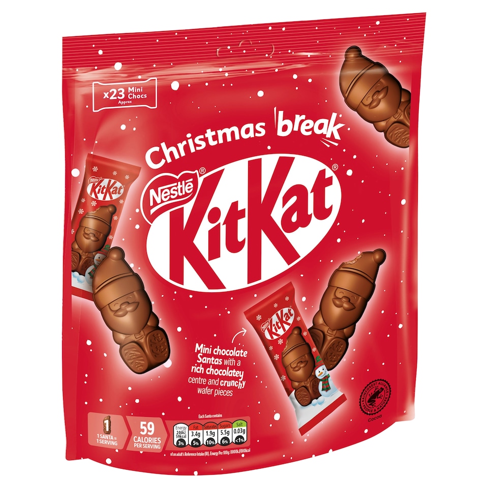 image 1 of KITKAT Santa Large Pouch 264g