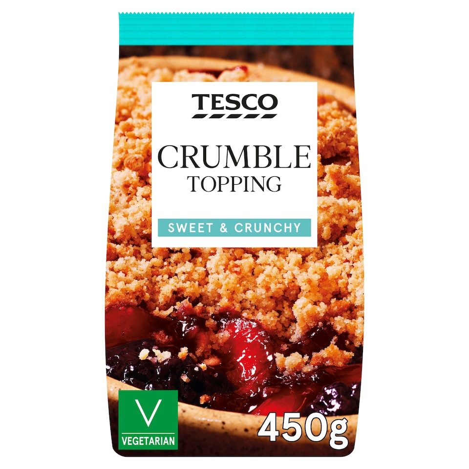 Tesco Family Size Crumble Mix 450G