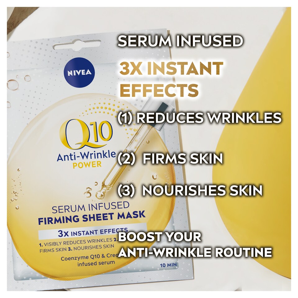 image 1 of Nivea Q10 Power Anti Wrinkle Sheet