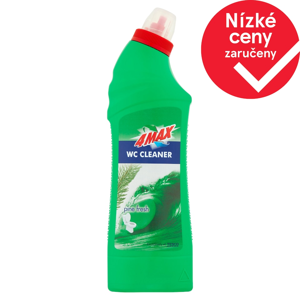 4MAX Pine Fresh čisticí prostředek na toalety 750ml