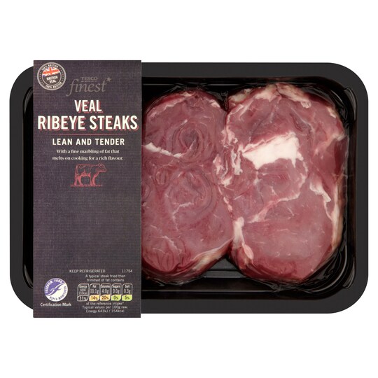 Tesco Finest Veal Ribeye Steak Tesco Groceries