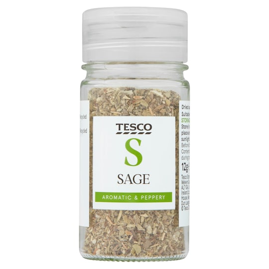 Tesco Dried Sage 12G Tesco Groceries