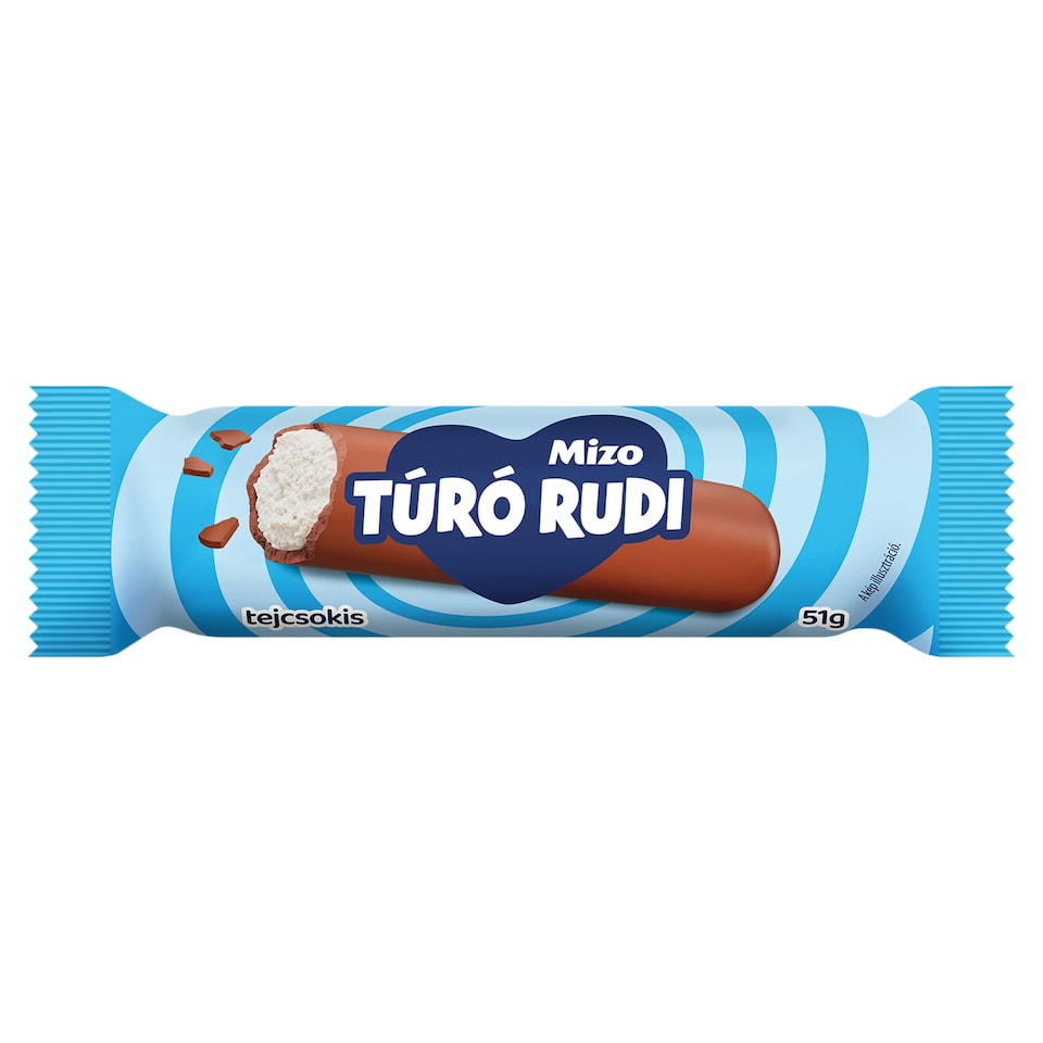 Mizo Túró Rudi Unflavoured Cottage Cheese Dessert with Milk Chocolate 51 g