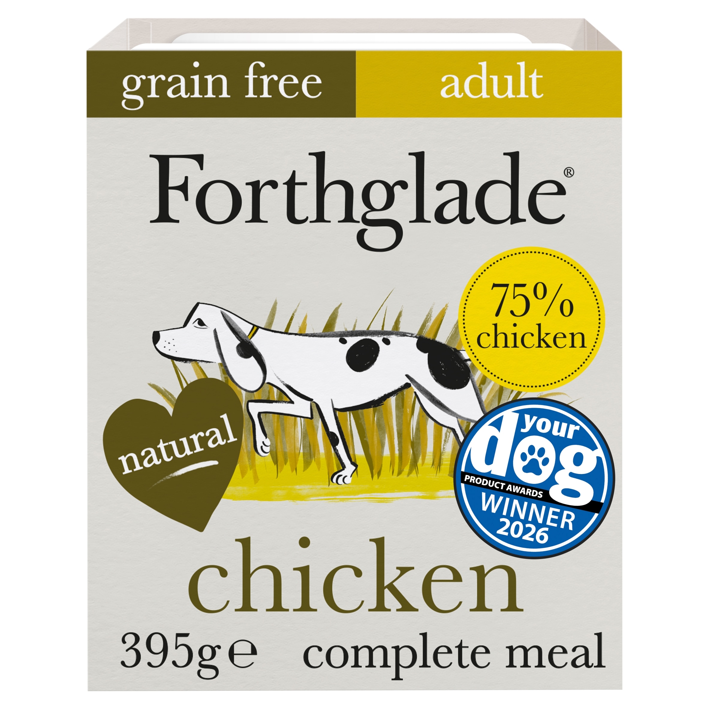 Forthglade Complete Chicken Butternut Vegetable 395G