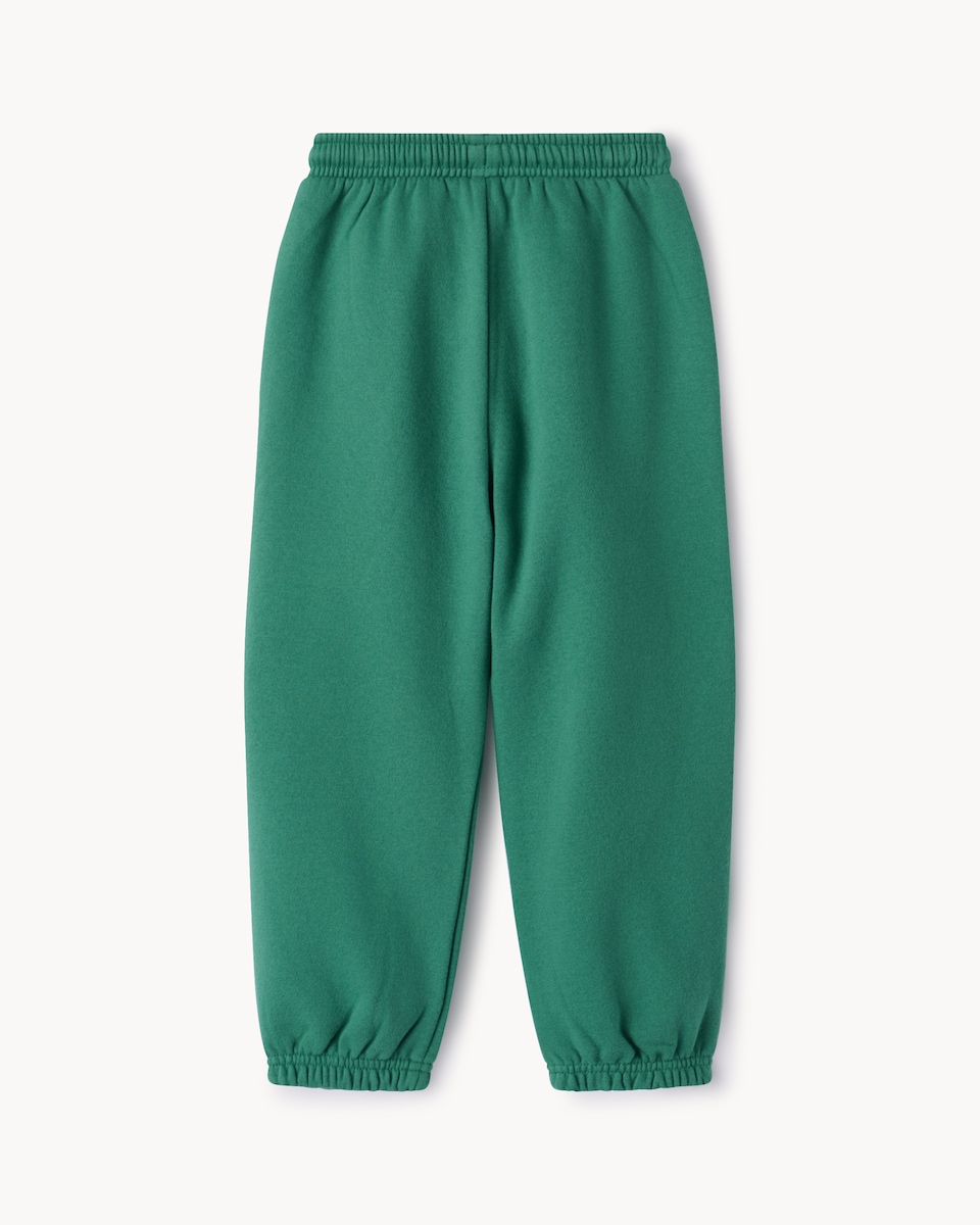 image 1 of F&F Boys 3-Pack Cotton Rich Cuffed Joggers in Green