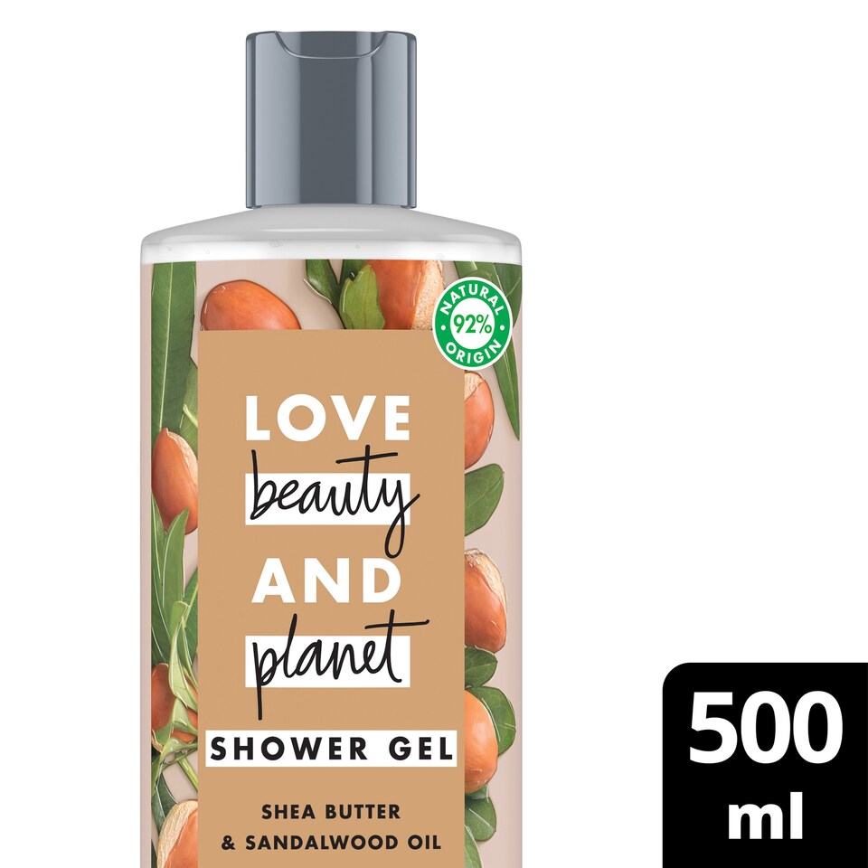 image 1 of Love Beauty And Planet Shea Shower Gel 500Ml