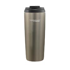 Thermos Thermocafe Gun Metal Travel Tumbler 435ML