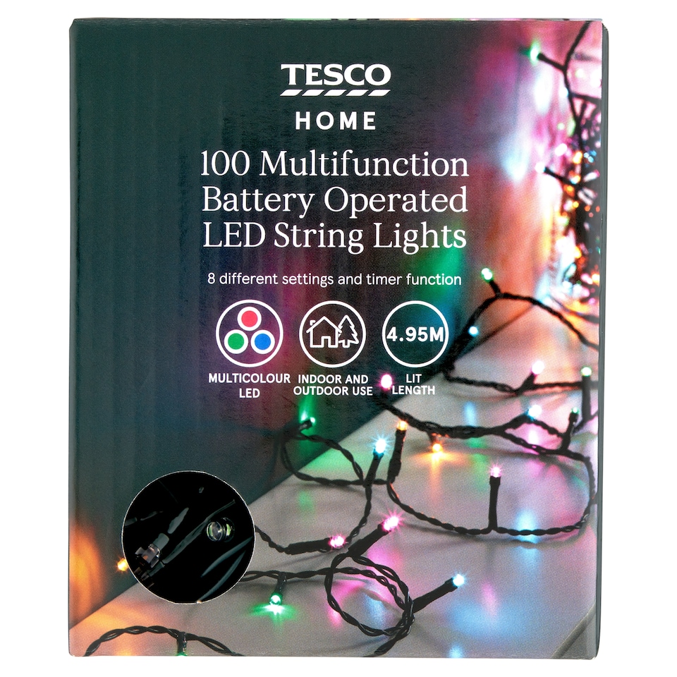 Obrázek 1 pro produkt Tesco Home 100 LED světelný řetěz