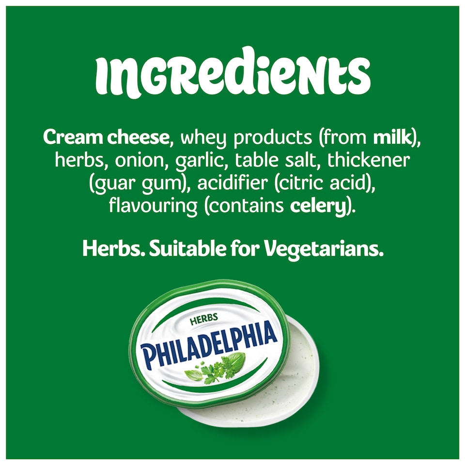 image 1 of Philadelphia Garlic & Herbs Soft Cream Cheese 280G
