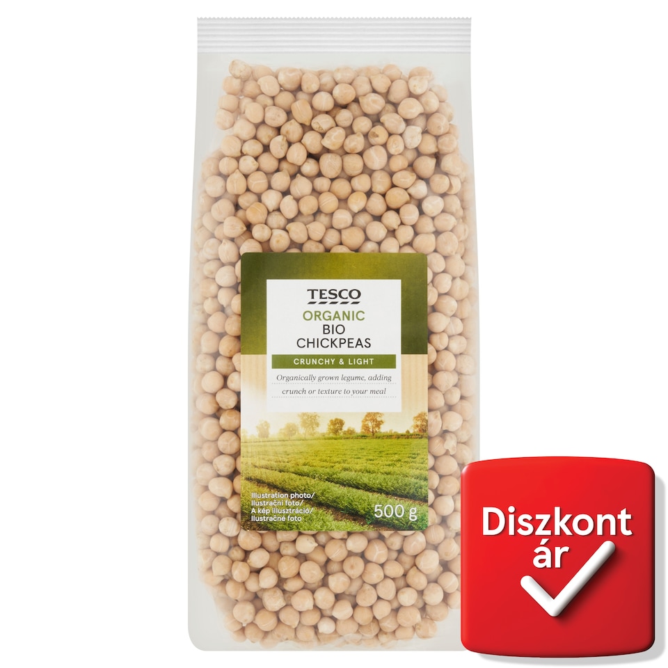 Tesco bio csicseriborsó 500 g
